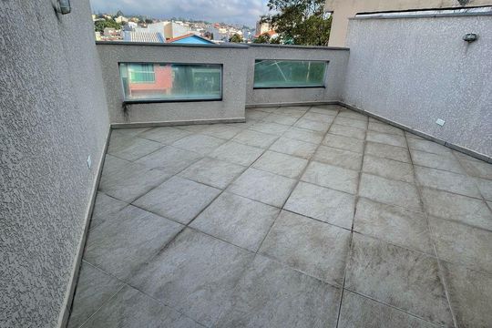 Área externa de apartamento para alugar com 2 quartos, 96m² em Vila Bela Vista, Santo André