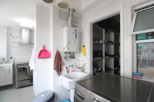 Área de serviço de apartamento à venda com 4 quartos, 166m² em Barra Olímpica, Rio de Janeiro