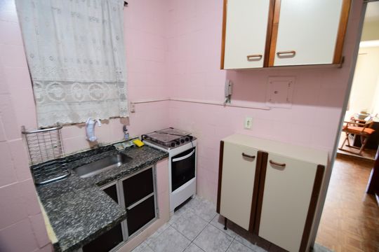 Cozinha de apartamento para alugar com 2 quartos, 54m² em Vila Industrial (campinas), Campinas