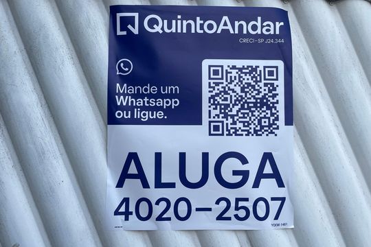Placa YIXW 1461 de casa para alugar com 2 quartos, 80m² em Cidade Líder, São Paulo