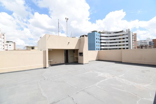 Área comum - Churrasqueira de apartamento para alugar com 2 quartos, 60m² em Bacacheri, Curitiba
