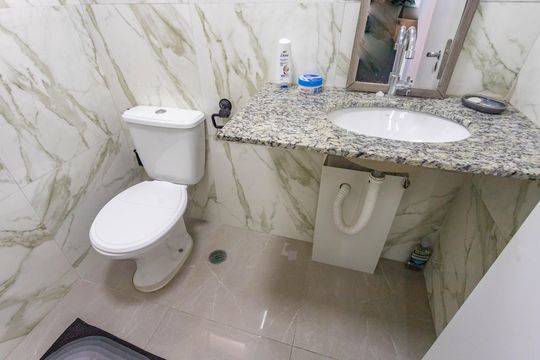 Banheiro de apartamento para alugar com 2 quartos, 56m² em Taboão, São Bernardo do Campo