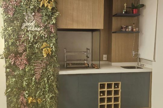 Varanda de apartamento à venda com 2 quartos, 67m² em Vila Andrade, São Paulo
