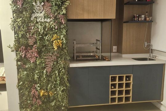 Varanda de apartamento à venda com 2 quartos, 67m² em Vila Andrade, São Paulo