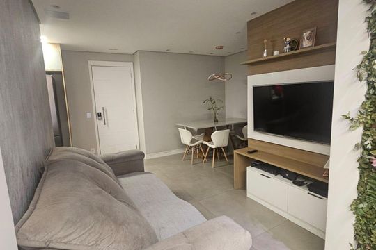 Sala de apartamento à venda com 2 quartos, 67m² em Vila Andrade, São Paulo