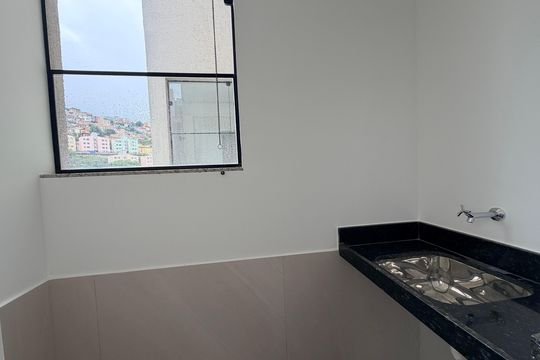Cozinha de apartamento à venda com 3 quartos, 133m² em Santo Antônio, Belo Horizonte