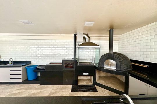 Área comum - Churrasqueira de apartamento à venda com 3 quartos, 114m² em Vila Galvão, Guarulhos