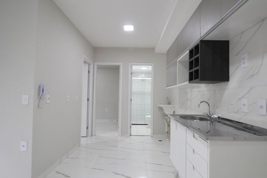Cozinha - Armários de apartamento para alugar com 2 quartos, 36m² em Vila Andrade, São Paulo