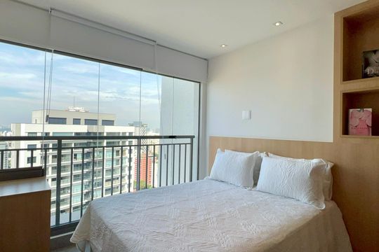Studio de kitnet/studio para alugar com 1 quarto, 29m² em Pompeia, São Paulo