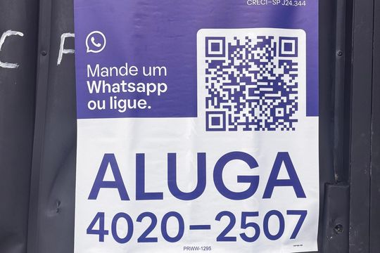 Placa  de casa para alugar com 1 quarto, 50m² em Vila Engenho Novo, Barueri
