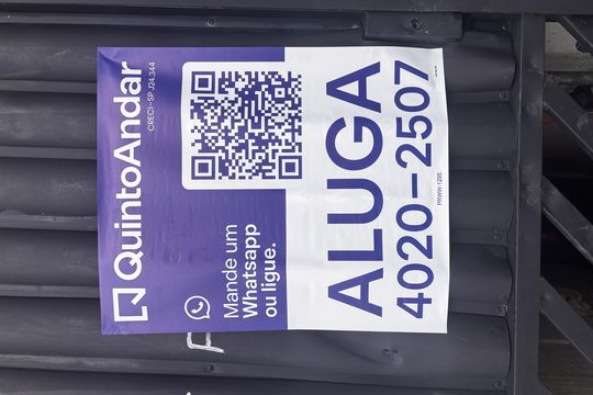 Placa  de casa para alugar com 1 quarto, 50m² em Vila Engenho Novo, Barueri