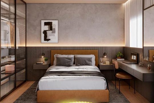 Apartamento à venda com 1 quarto, 26m² em Estoril, Belo Horizonte
