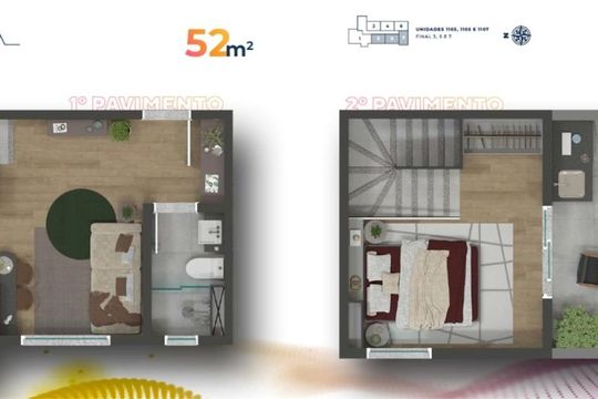 Apartamento à venda com 1 quarto, 40m² em Estoril, Belo Horizonte