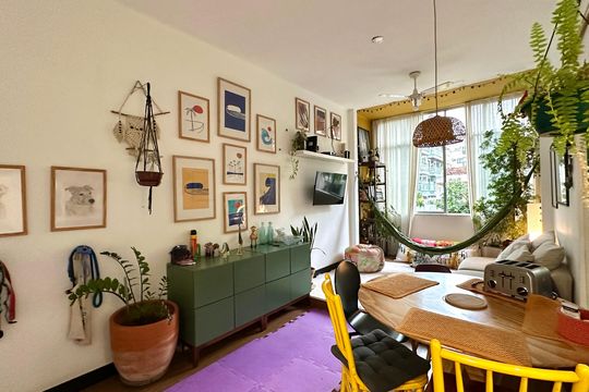 Sala de apartamento à venda com 2 quartos, 67m² em Jardim Botânico, Rio de Janeiro