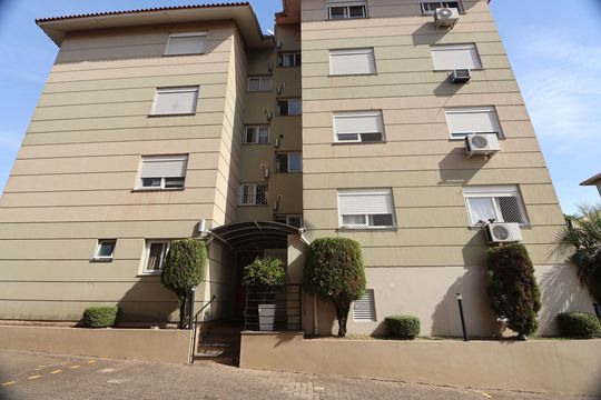 Fachada do bloco de apartamento para alugar com 2 quartos, 72m² em Nossa Senhora das Gracas, Canoas