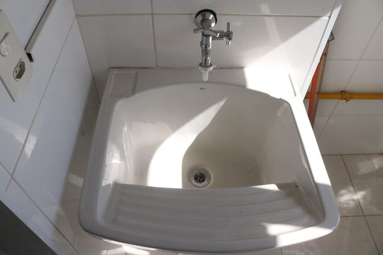 Área de Serviço de apartamento para alugar com 2 quartos, 65m² em Várzea da Barra Funda, São Paulo