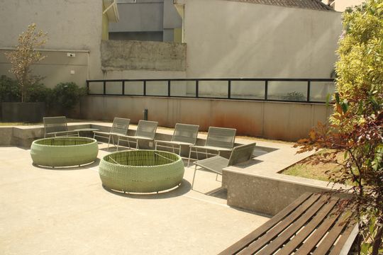 Área comum - área gourmet de kitnet/studio à venda com 1 quarto, 38m² em Vila Mariana, São Paulo