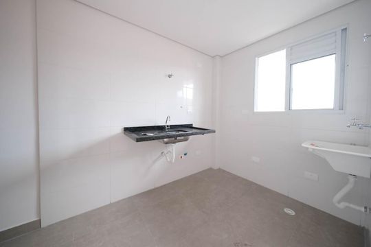 Sala/Cozinha de apartamento à venda com 2 quartos, 39m² em Vila Costa Melo, São Paulo