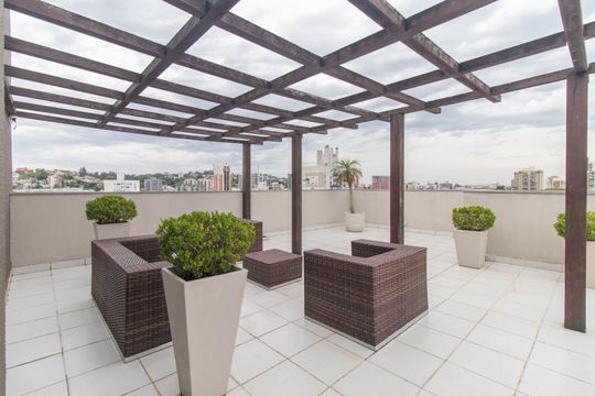 Área comum de apartamento à venda com 2 quartos, 50m² em Azenha, Porto Alegre