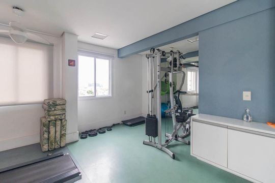 Área comum - Academia de apartamento à venda com 2 quartos, 50m² em Azenha, Porto Alegre