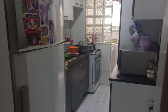 Cozinha de apartamento à venda com 3 quartos, 65m² em Vila Nova Cachoeirinha, São Paulo