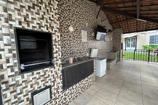 Área comum - Churrasqueira de apartamento para alugar com 2 quartos, 45m² em Pavuna, Nilópolis