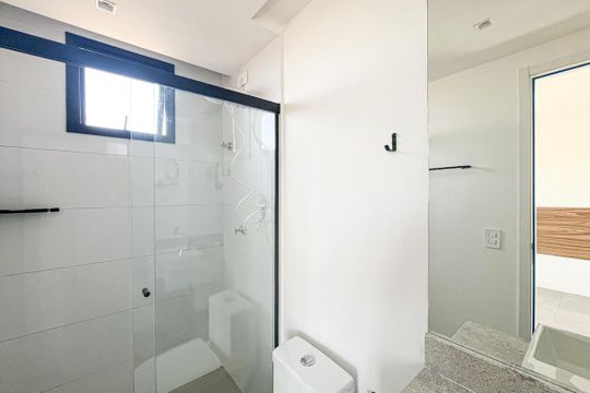 Banheiro de apartamento para alugar com 1 quarto, 34m² em Santana, São Paulo