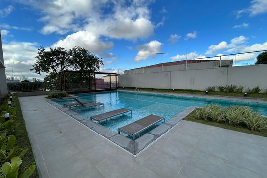 Área externa de apartamento à venda com 3 quartos, 79m² em Vila Dom Pedro I, São Paulo