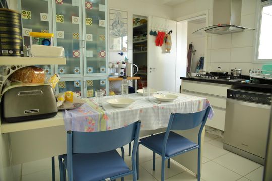 Cozinha  de apartamento à venda com 3 quartos, 155m² em Nova Petrópolis, São Bernardo do Campo