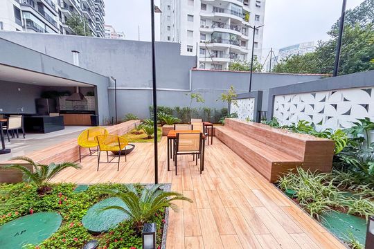 Apartamento para alugar com 1 quarto, 27m² em Pinheiros, São Paulo