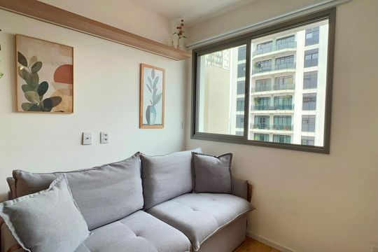 Sala de kitnet/studio à venda com 1 quarto, 27m² em Pinheiros, São Paulo