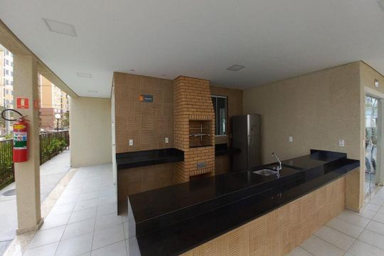 Área comum - Churrasqueira de apartamento à venda com 2 quartos, 43m² em Vila Satúrnia, Campinas