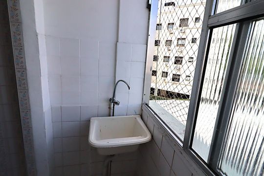 Área de Serviço de apartamento à venda com 1 quarto, 36m² em Floresta, Porto Alegre