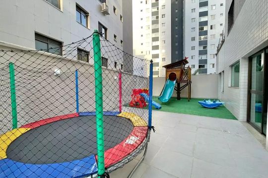 Área comum - Playground de apartamento à venda com 3 quartos, 109m² em Sion, Belo Horizonte