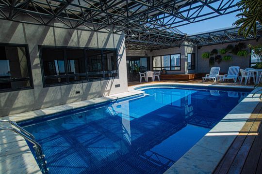 Área comum - Piscina de apartamento à venda com 1 quarto, 48m² em Consolação, São Paulo