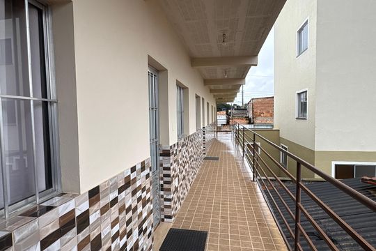 Varanda de kitnet/studio para alugar com 1 quarto, 25m² em Santa Marta, Ribeirão das Neves