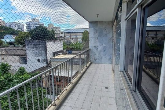 Varanda de apartamento à venda com 2 quartos, 86m² em Taquara, Rio de Janeiro