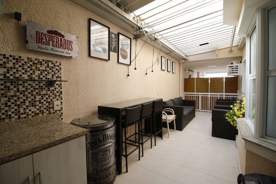 Quintal de casa de condomínio à venda com 3 quartos, 230m² em Freguesia (jacarepaguá), Rio de Janeiro