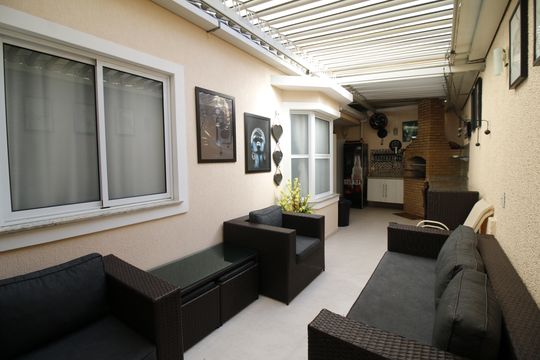 Quintal de casa de condomínio à venda com 3 quartos, 230m² em Freguesia (jacarepaguá), Rio de Janeiro