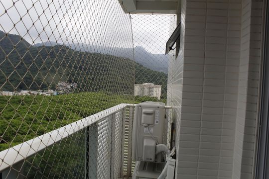 Varanda gourmet de apartamento à venda com 2 quartos, 79m² em Barra Olímpica, Rio de Janeiro
