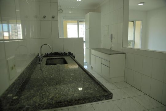 Cozinha  de apartamento à venda com 3 quartos, 84m² em Centro, São Bernardo do Campo