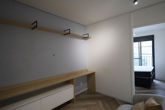 Sala de apartamento para alugar com 1 quarto, 39m² em Centro, Osasco