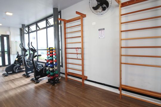 Área comum - Academia de apartamento para alugar com 1 quarto, 39m² em Centro, Osasco