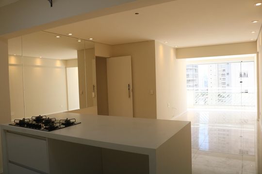 Sala de apartamento à venda com 3 quartos, 92m² em Vila Romana, São Paulo