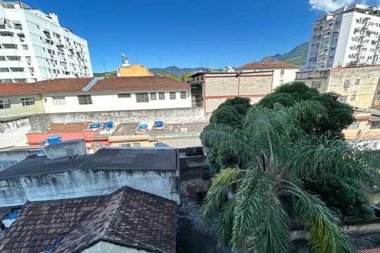 Vista da Suíte de apartamento à venda com 2 quartos, 70m² em Engenho Novo, Rio de Janeiro