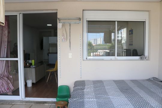 Varanda de apartamento para alugar com 2 quartos, 99m² em Várzea da Barra Funda, São Paulo