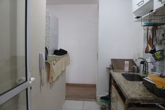 Cozinha de apartamento para alugar com 2 quartos, 99m² em Várzea da Barra Funda, São Paulo