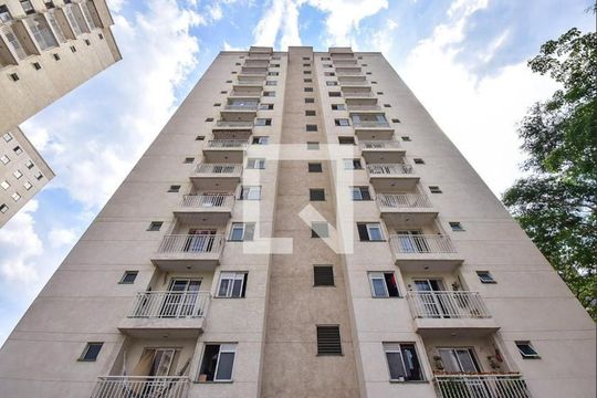 Fachada do bloco de apartamento para alugar com 2 quartos, 56m² em Jardim Umarizal, São Paulo