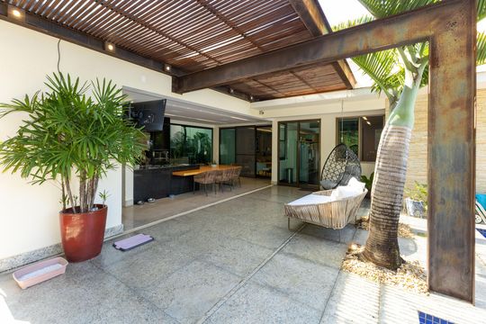 Área de Lazer de casa de condomínio à venda com 4 quartos, 328m² em Quintas do Sol, Nova Lima