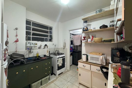Cozinha de apartamento à venda com 2 quartos, 80m² em Vila Mariana, São Paulo